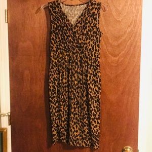 🐆🔥Charter Club dress P/P. Cheetah print.